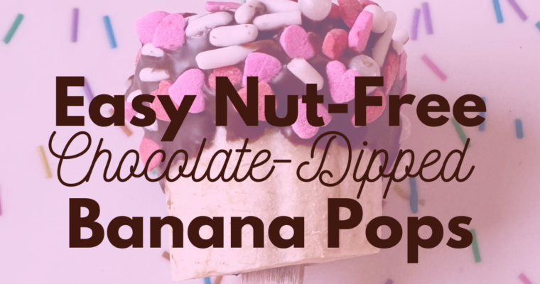 Easy Nut-Free Chocolate-Dipped Banana Pops: A Sweet and Simple Treat